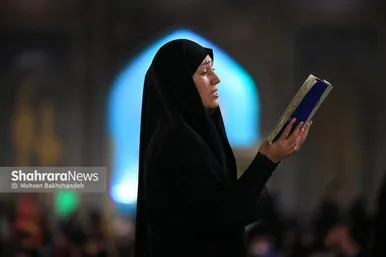مراسم احیای شب ۱۹ ماه رمضان در حرم مطهر رضوی