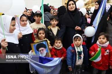 گزارش تصویری | اجتماع بزرگ دختران و بانوان جان فدا - اهر