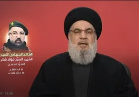فیلم کامل سخنرانی سیدحسن نصرالله پس از ترور شهید اسماعیل هنیه