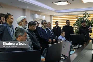 گزارش تصویری |  بازدید استاندار خراسان رضوی از پایانه مسافربری امام رضا (ع)، پروژه ایوان سلام و راه‌آهن مشهد