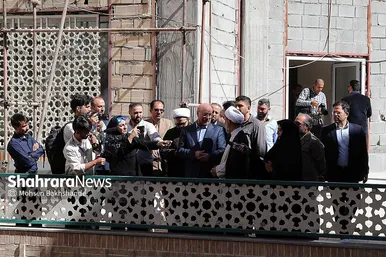 بازدید رئیس مجلس از پروژه مجتمع تربیتی آموزشی حضرت مهدی (عج) مشهد