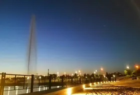 شهروند خبرنگار| غروب خورشید در پارک سیدرضی مشهد