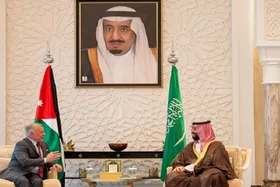 شاه اردن با بن سلمان دیدار کرد (۲۰ مرداد ۱۴۰۴)