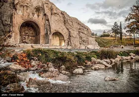 ایران زیباست | طبیعت پاییزی طاق بستان - کرمانشاه