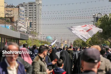 گزارش تصویری | راهپیمایی روز جهانی قدس در مشهد
