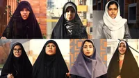 ویدئو| پیام انگلیسی دختران مشهدی به توهمات ترامپ
