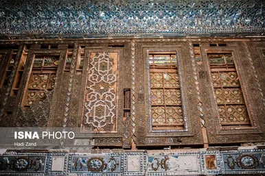 گزارش تصویری | آیینه کاری، هنر جهانی ایرانی