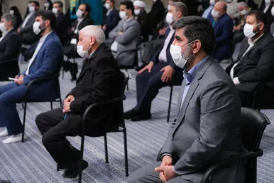 دیدار مداحان اهل‌بیت (علیهم السلام) با رهبر معظم انقلاب
