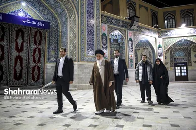 گزارش تصویری | مراسم ترحیم مرحوم آیت‌الله محمدهادی عبدخدایی در حرم مطهر رضوی