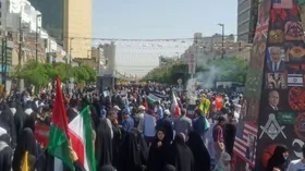 آغاز راهپیمایی روز جهانی قدس در مشهد