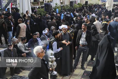 عکس‌هایی از مراسم سالگرد شهادت حاج قاسم سلیمانی در گلزار شهدای کرمان