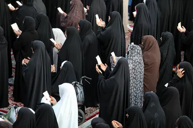 نماز عید قربان در حرم مطهر رضوی