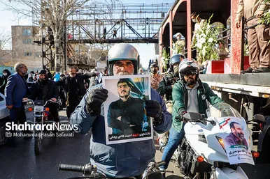 گزارش تصویری | ساعاتی پیش از مراسم تشییع پیکر شهدای مدافع امنیت در مشهد (۲۲ دی ۱۴۰۴)