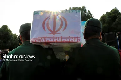استقبال از پیکر مطهر ۱۲ شهید گمنام دفاع مقدس در فرودگاه هاشمی نژاد مشهد