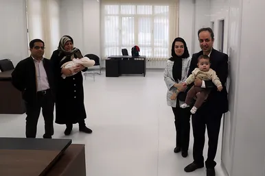 مراسم افتتاح مرکز درمان ناباروری بیمارستان رضوی