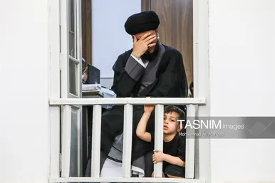 گزارش تصویری | مراسم وداع با پیکر آیت‌الله شبیری زنجانی