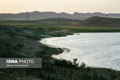 عکس‌هایی از دریاچه بزنگان در خراسان رضوی