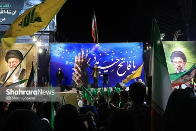 گزارش تصویری | نودوپنجمین شب حضور مردم مشهد در خیابان (۱۳ خرداد ۱۴۰۵)
