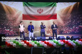 ویدئو | حضور چهره&zwnj;های ورزشی در جشن امام رضایی&zwnj;ها | به گنبد طلایی امام رضا(ع) جانمان می&zwnj;نازیم