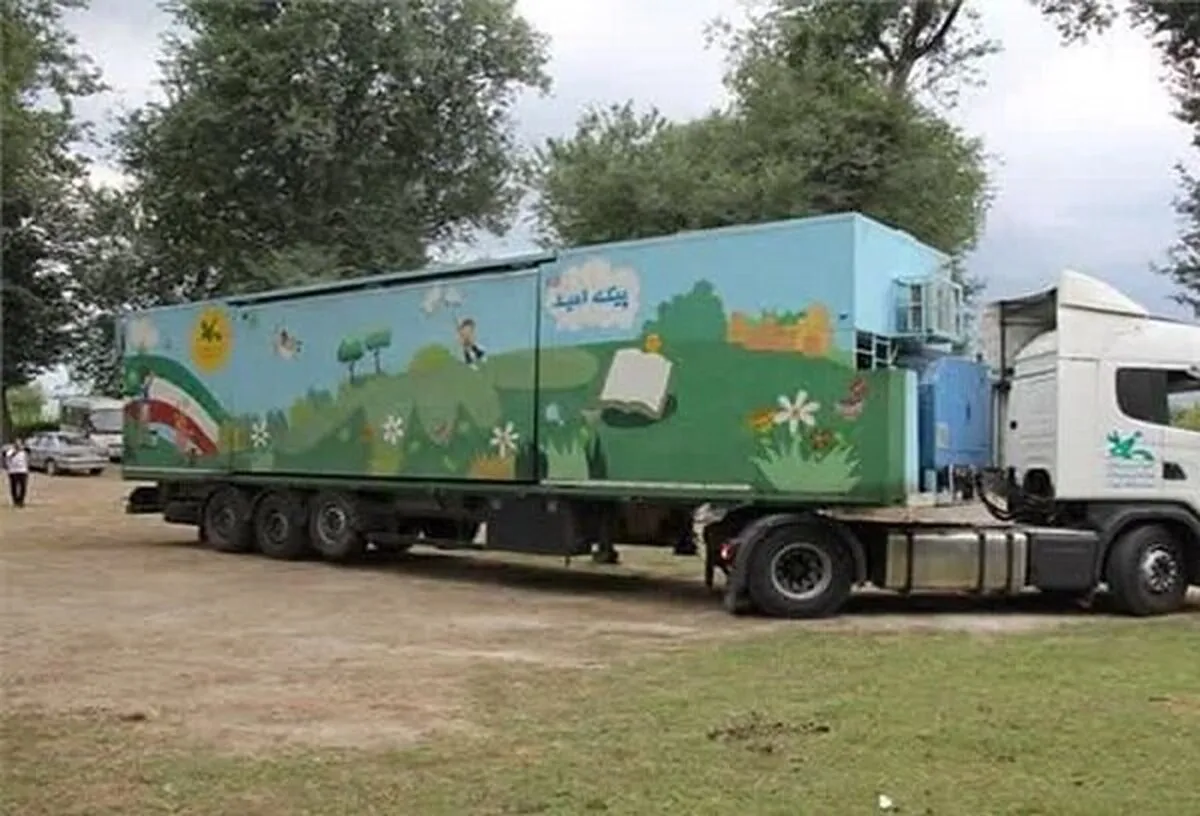 کودکان پاکستانی مهمان تماشاخانه سیار خراسان رضوی شدند
