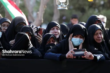 مراسم تشییع و تدفین شهید گمنام در دانشگاه فردوسی مشهد