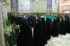 بیش از ۱۱هزار خدمت افتخاری خدمه خواهران حرم مطهر امام رضا(ع) در دهه آخر صفر ۱۴۰۴