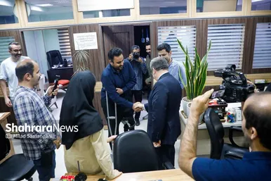گزارش تصویری | بازدید محمدرضا قلندر شریف شهردار مشهد از موسسه فرهنگی شهرآرا