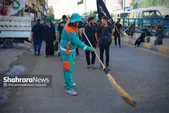 ویدئو| قدردانی مردم نجف از خدمات شهرداری مشهد به زائران اربعین