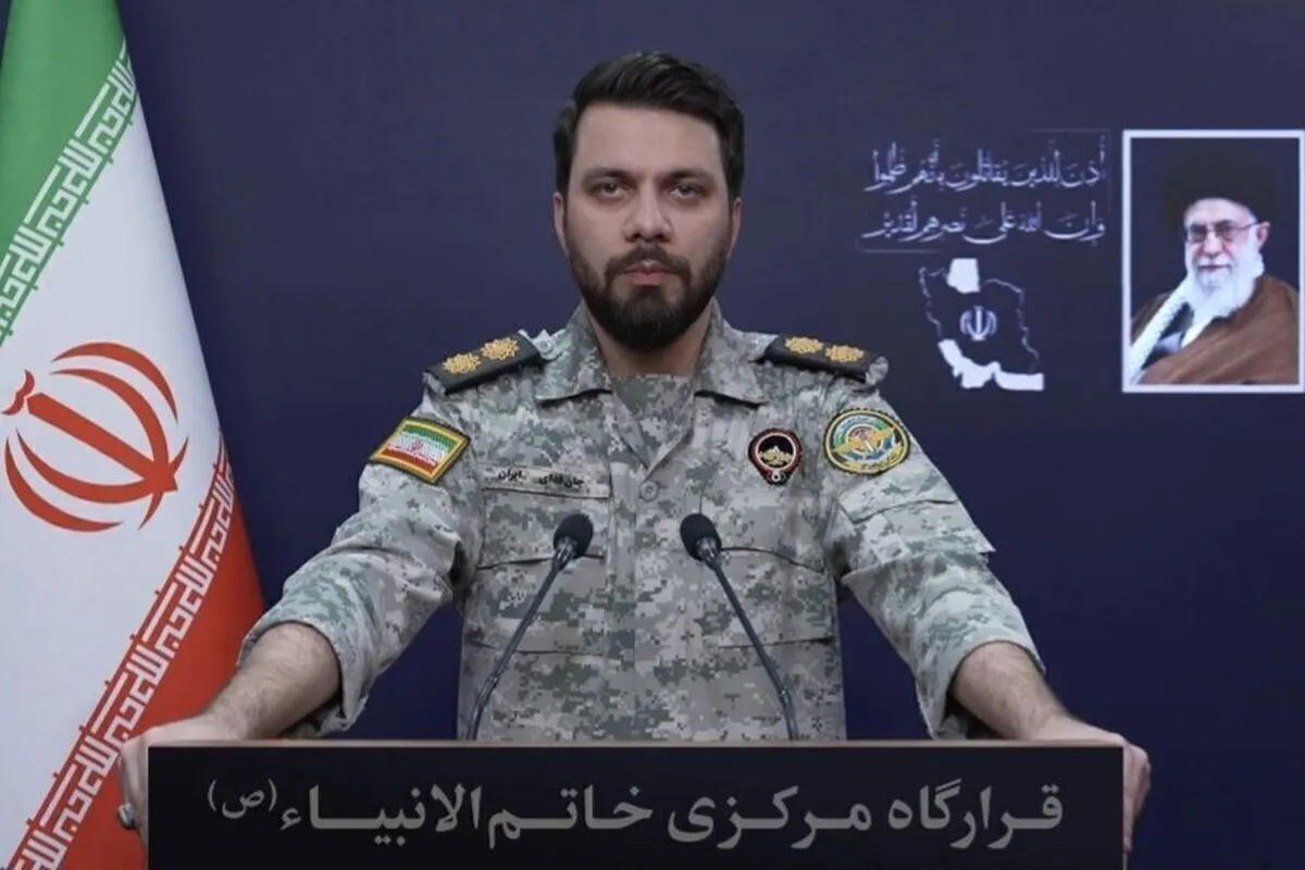 سخنگوی قرارگاه مرکزی خاتم‌الانبیا(ص): ضربات نیروهای مسلح همچنان ادامه دارد + فیلم