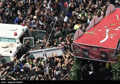 عکس‌هایی از مراسم تشییع پیکر شهید اسماعیل هنیه در تهران- ۲
