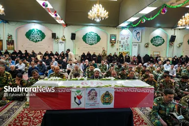 گزارش تصویری | تشییع شهید 