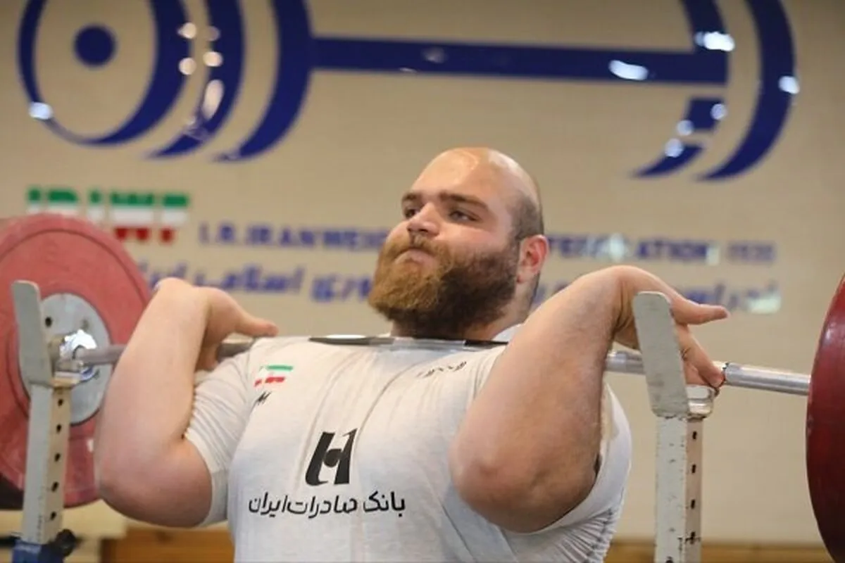 رکوردشکنی علیرضا یوسفی، غول ایرانی در مسابقات وزنه‌برداری قهرمانی آسیا + فیلم