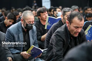مراسم احیاء شب ۲۱ ماه رمضان و وداع با پیکر شهید گمنام در شهرک شهید رجایی