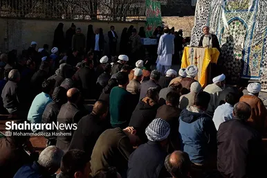 گزارش تصویری | نماز عید سعید فطر مهاجران افغانستانی در محله گلشهر مشهد