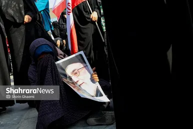 گزارش تصویری | عزاداری شهادت رهبر معظم انقلاب اسلامی در میدان شهدا مشهد