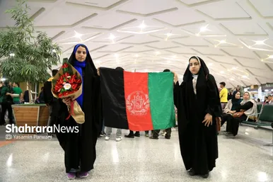 بازگشت تیم ملی فوتسال افغانستان به مشهد