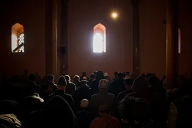 کمپین بزرگ شیعیان کشمیری برای کمک به ایران + فیلم و عکس