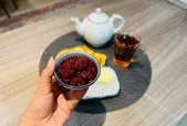 طرز تهیه مربای توت‌فرنگی در خانه + فیلم
