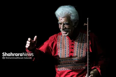 آئین شاهنامه خوانی استاد محمد یگانه در مشهد
