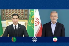 گفت&zwnj;وگوی تلفنی پزشکیان با رئیس&zwnj;جمهور ترکمنستان