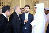 علی لاریجانی با وزیر خارجه قطر دیدار کرد (۲۲ بهمن ۱۴۰۴) + عکس