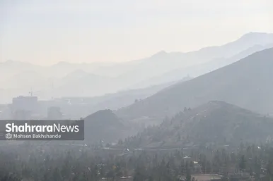 آلودگی هوا در مشهد (۱۹ آذر ۱۴۰۲)