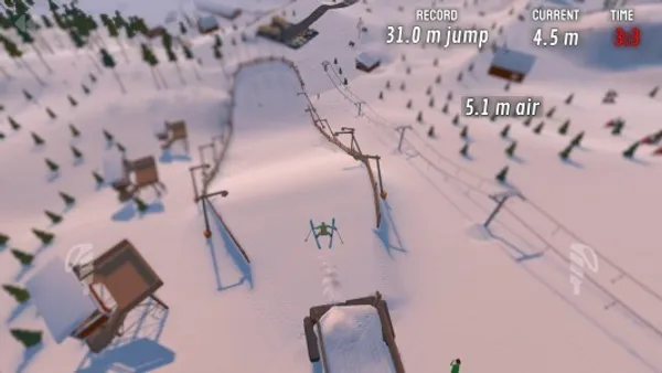 معرفی بازی اسکی Grand Mountain Adventure + لینک دانلود اندروید و IOS