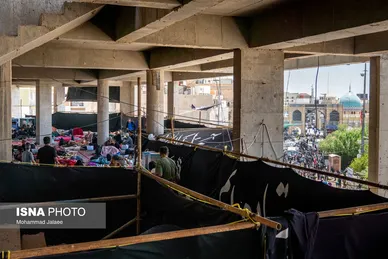 گزارش تصویری | نجف و کربلا یک روز مانده به اربعین ۱۴۴۸
