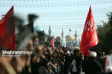 عزاداری روز تاسوعا در مشهد مقدس