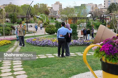 گزارش تصویری | باغ گلهای مشهد میزبان بازدید کننده گان نوروزی