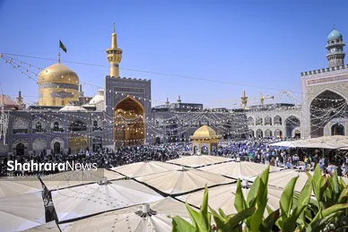 گزارش تصویری | آیین آغاز سال تحصیلی جدید در حرم مطهر رضوی