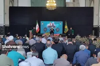مراسم بزرگداشت شهدای دولت در مشهد برگزار شد 