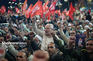 گزارش تصویری | آیین بزرگداشت چهلمین روز تشییع و تدفین تاریخی رهبر شهید انقلاب در مشهد