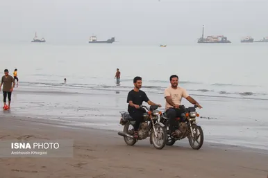 گزارش تصویری | جریان زندگی در تنگه هرمز